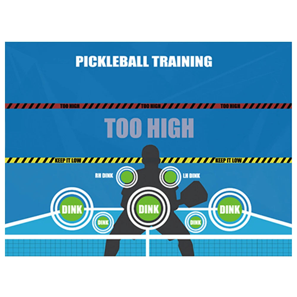 Pickleball Dink Pad for Walls Dink Master Exercise Rebounder Aids Pickleball Rebounder Training Aid for Pickleball Dink Training